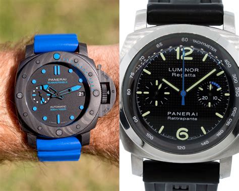 Panerai Luminor vs marina